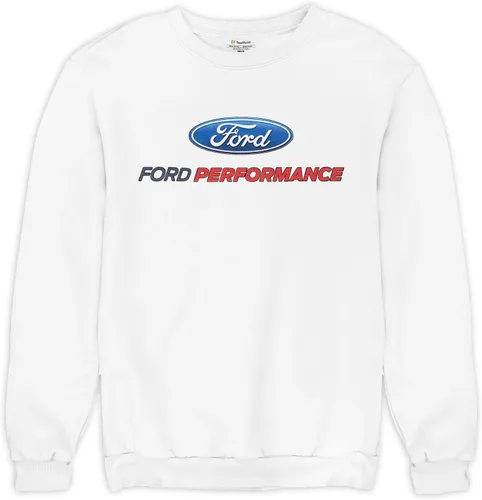 Vista 10 de Tee Hunt Ford Performance Sudadera con cuello redondo Ford Mustang GT ST Racing Negro