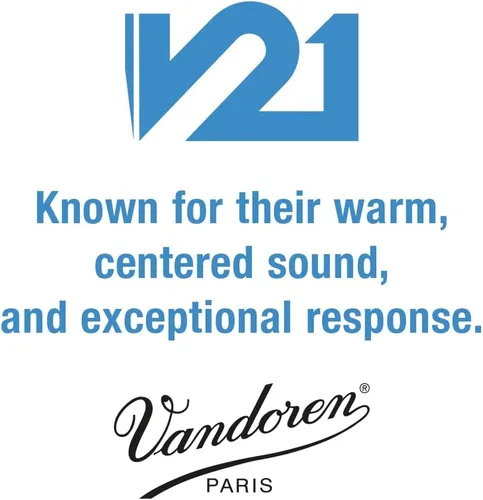 Vista 3 de Vandoren SR8125 - Cañas para saxofón alto V21 (fuerza de 2.5); Caja de 10