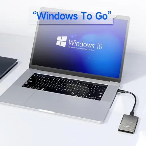 Vista 5 de fanxiang SSD externo portátil de 500 GB, hasta 2000 MB/s, unidad externa de estado sólido USB C, disco duro externo, USB 3.2 Gen2*2 Type-C SSD