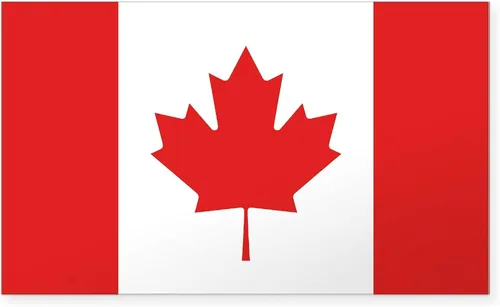 Vista 10 de CafePress Adhesivo rectangular con bandera de Canadá de Alberta para parachoques