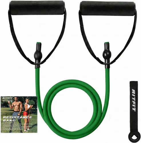 Vista 16 de RitFit Single Resistance Bands with Handles Door Anchor for Home Gym