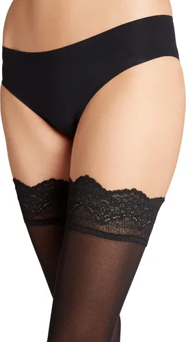 Vista 3 de Wolford Luz de terciopelo para mujer, Negro, M