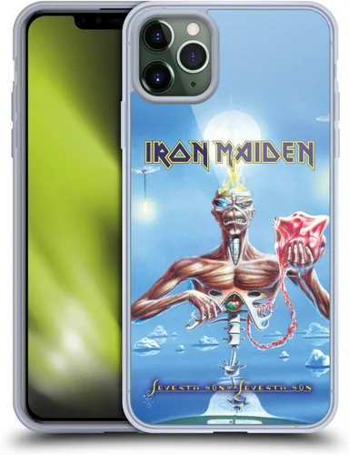 Vista 219 de Head Case Designs Funda de gel suave con licencia oficial de Iron Maiden Brave New World, compatible con Apple iPhone 7 Plus/iPhone 8 Plus Nuevo