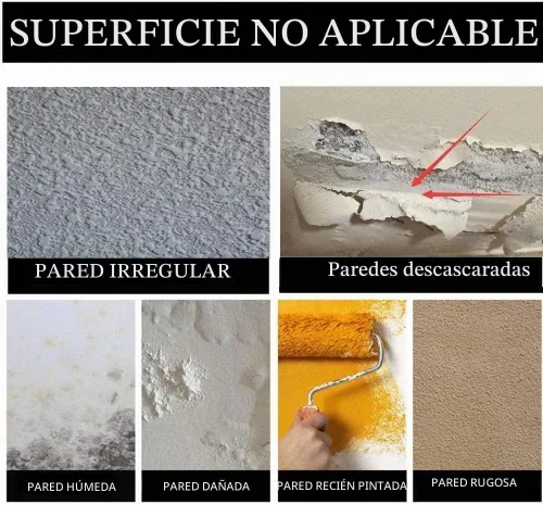 Vista 6 de Papel pintado de madera para despegar y pegar, papel de contacto vintage Azul