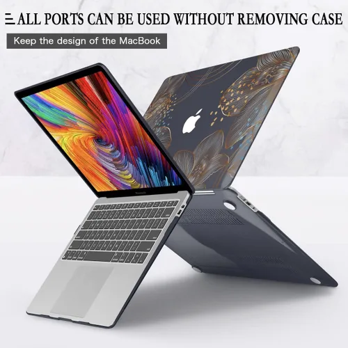 Vista 5 de CISSOOK Compatible con modelos de fundas para MacBook Air de 13 pulgadas: A1369 y A1466, versión anterior 2010-2017, carcasa rígida de plástico