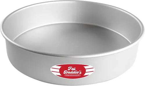 Vista 46 de Fat Daddio's Juego de moldes para pasteles redondos uniformes de aluminio anodizado de 4 niveles, profundidad de 2 pulgadas
