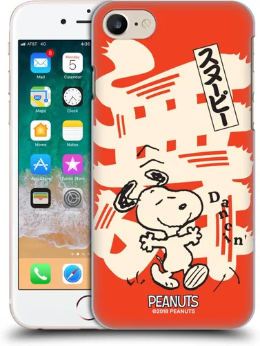 Vista 32 de Head Case Designs Funda rígida con licencia oficial de Peanuts Charlie Brown Oriental Snoopy compatible con Apple iPhone 7/8/SE 2020 y 2022