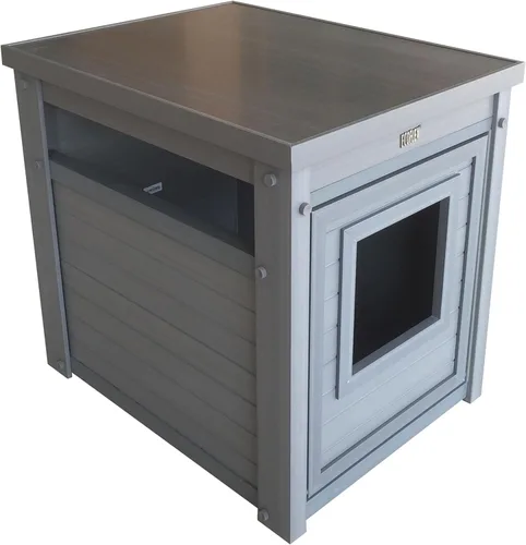 Vista 17 de Caja de aserrín/mesa auxiliar ECOFLEX Litter Loo., Espresso Negro