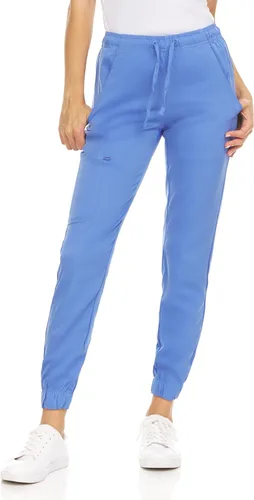 Vista 26 de MediChic Mini Marilyn - Pantalones médicos tipo deportivo, con cintura elástica en 4 direcciones y cuatro bolsillos Negro