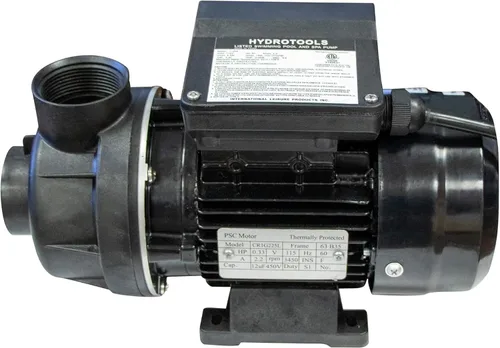 Vista 9 de SWIMLINE HYDROTOOLS Bomba de motor de piscina sobre el suelo, Hydro-Flo 0.3 HP con 2220 GPH, vertical