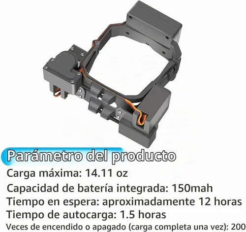 Vista 3 de Hanatora Dispositivo de lanzamiento de Airdrop de carga útil de doble caída para DJI Mavic 2 Pro/Zoom Drone, sistema de entrega de clip de gota