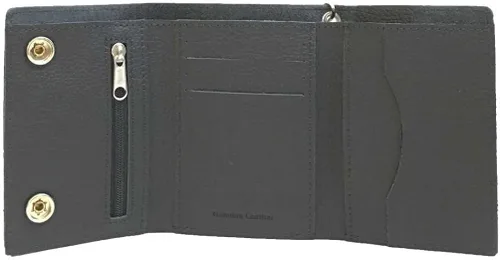 Vista 2 de Harley-Davidson Men's Embroidered B&S Trucker Medium Biker Wallet