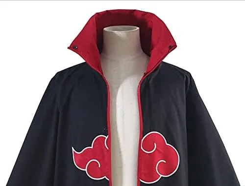 Vista 4 de Rulercosplay Disfraz de anime unisex con capa de nube, disfraz de Halloween, dos versiones
