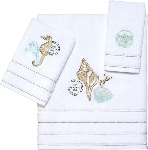 Vista 28 de Avanti Linens By The Sea toalla de baño mineral