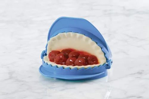 Vista 2 de PrepWorks Juego de 3 prensas para masa – Juego de 3 prensas para pastel, empanada y dumpling, fácil de usar, duradero, libre de BPA