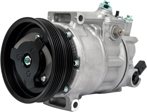 Vista 8 de FKG Compresor de CA y embrague de A/C 9770126300 apto para Hyundai Santa Fe 2.7L 2001-2006