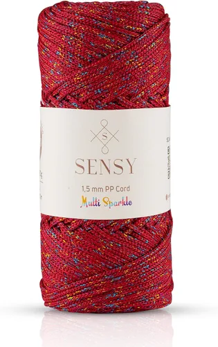 Vista 74 de Sensy Premium Cuerda de Poliéster 1.5mm (0.059 pulgadas) 164 Yardas Cuerda de Polipropileno 100% Cuerda de Macramé 1.5mm Cuerda para Bolsa