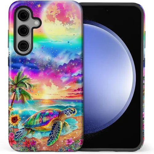 Vista 144 de Funda para Samsung Galaxy S23, Funda Híbrida Resistente 2 en 1 de Cuerpo Completo Resistente a Golpes con Protección Brillante para Samsung Galaxy