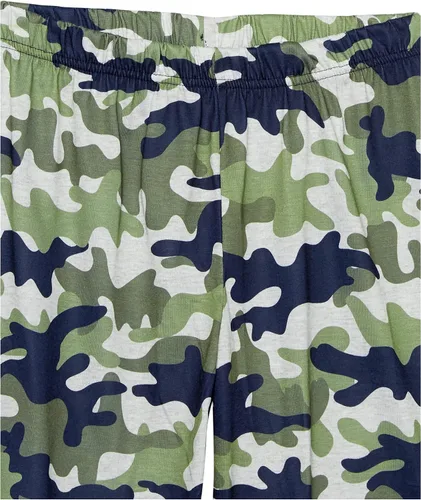 Vista 4 de The Children's Place boys Short Sleeve Top And Shorts 2 Piece Pajama Sets