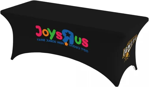 Vista 2 de DUNHUANG Mantel personalizado con logotipo de empresa o mantel personalizado con texto personalizado con fotos para cumpleaños, boda, aniversario