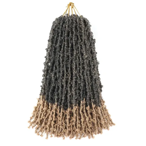 Vista 67 de Superlight Butterfly Locs - Cabello de ganchillo de 12 pulgadas, 6 paquetes