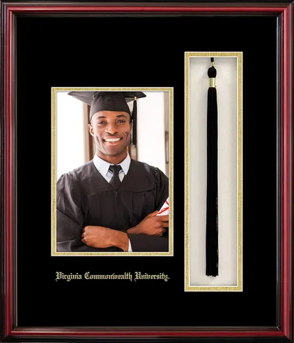 Vista 43 de Campus Images NCAA unisex 5x7 Portrait with Tassel Box Petite Cherry 2-Cereza