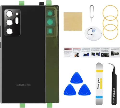 Vista 13 de Reemplazo de cristal trasero para Samsung Galaxy S24 con kit de herramientas de reparación profesional (Amber Yellow)