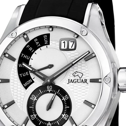 Vista 2 de Jaguar Reloj J6781 de edición especial para hombre, Negro, Movimiento de cuarzo