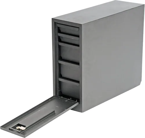 Vista 4 de Dee Zee DZ95D Caja de herramientas para compartimiento de rueda de acero con cajones