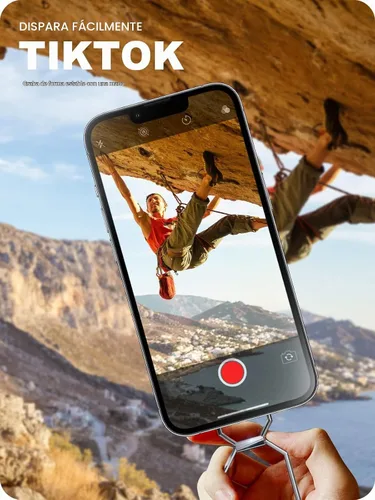 Vista 4 de A-LuGei Soporte de anillo de teléfono plegable y ajustable, agarres adhesivos para teléfono celular, soporte de patada para teléfono para Negro