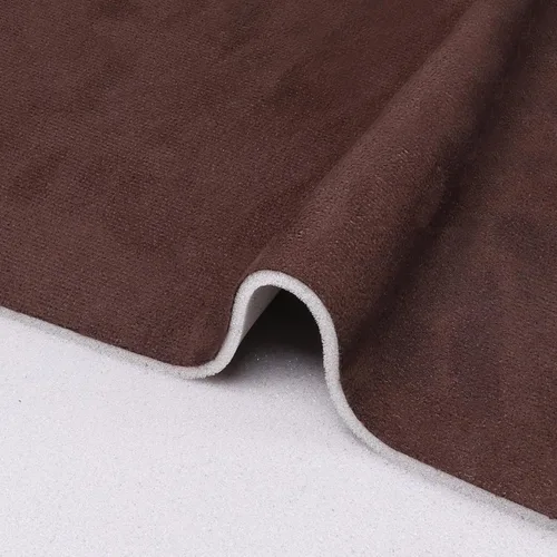 Vista 3 de 4Bang Tela de Revestimiento Interior de Gamuza Chocolate para Reparación, Material de Micro-Gamuza para Techo Interior con Respaldo de Espuma