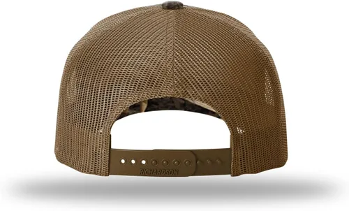 Vista 5 de Richardson 112FP & 112PFP Classic Fit Gorra de camionero ajustable de cinco paneles OSFM Paquetes a granel disponibles