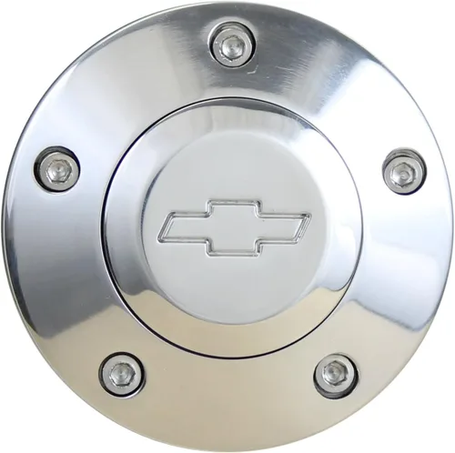 Vista 2 de Forever Sharp Rueda de Billet y Vinilo Negro de 14" con Bocina Chevy