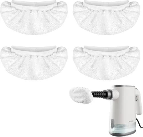 Vista 11 de Limpiador de vapor de mano para el hogar, limpiador de vapor presurizado instantáneo de calor de 15 segundos, tanque ligero de 22.1 onzas líquidas