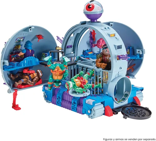 Vista 3 de Teenage Mutant Ninja Turtles TMNT Classic Technodrome Playset - Exclusivo de Amazon