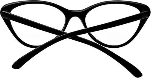 Vista 3 de Gafas de distancia ojo de gato para mujer -1.00 Gafas retro miopía miopía