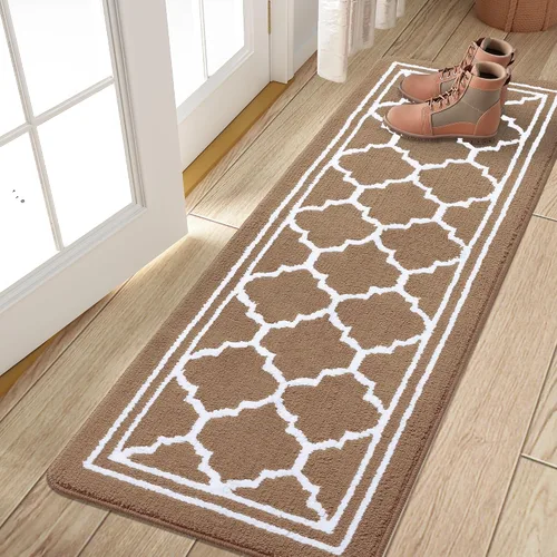 Vista 38 de Buganda Alfombra para Puerta Interior, Tapete Resistente a la Suciedad y Absorbente, Antideslizante, Alfombras de Perfil Bajo para Entrada
