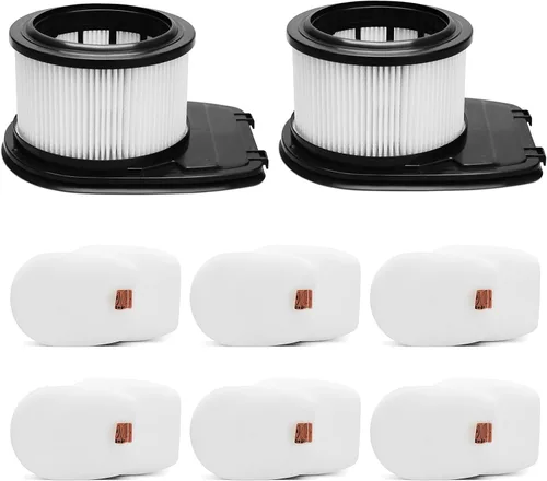 Vista 9 de IZ662H - Filtro para Shark IZ662H IZ631H WZ531H IZ682H Vertex Pro aspiradora inalámbrica ligera, parte XHFIZ500 y XFFKIZ600, paquete de 2 filtros
