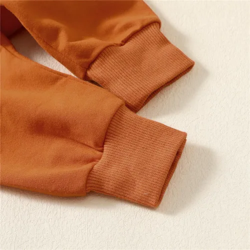 Vista 6 de Ropa de bebé para bebé, sudadera de manga larga y pantalones, trajes de otoño e invierno