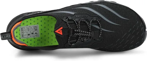 Vista 3 de ANLUKE Zapatos de agua para hombre y mujer, zapatos de natación, zapatos acuáticos, de secado rápido, para playa, surf, deportes acuáticos