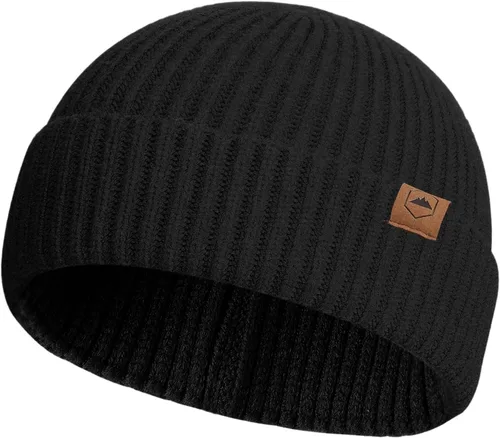 Vista 44 de Tough Headwear Daily Knit Beanie – Gorros para hombre – Sombreros de invierno para hombres y mujeres – Sombreros de punto cálidos para clima frío