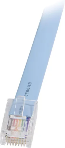 Vista 3 de StarTech - Cable para router de administración de consola Cisco RJ45 a DB9 de 5.9 ft, M/F (DB9CONCABL6) Gestión del router, compatible con Cisco