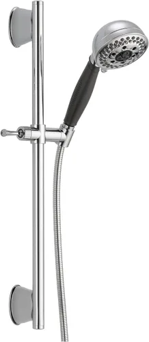 Vista 3 de DELTA FAUCET 51559-CZ, barra deslizante de bronce champán ducha de mano