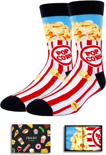 Vista 14 de Zmart Funny Gifts for Men - Pineapple Avocado Socks for Teens, Popcorn Sushi Sauce Socks