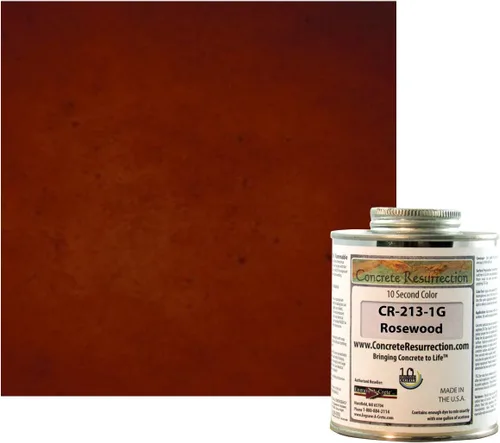 Vista 4 de El tinte para hormigón Ten Second Color (TSC) hace 1 galón de grado profesional y fácil de usar. Tinte de cemento semitransparente. Se seca en Crema