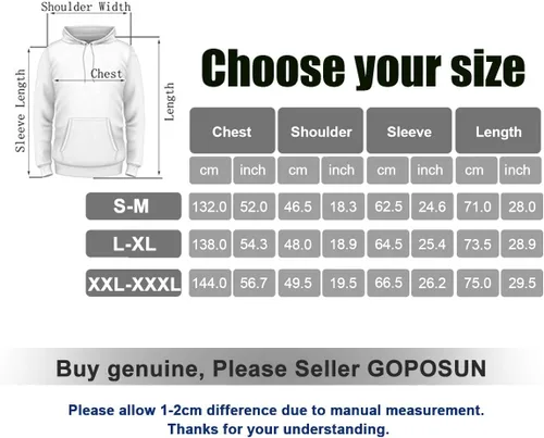 Vista 6 de NONSAR Sudaderas con capucha con estampado gráfico 3D para hombres y mujeres, camisetas unisex con capucha