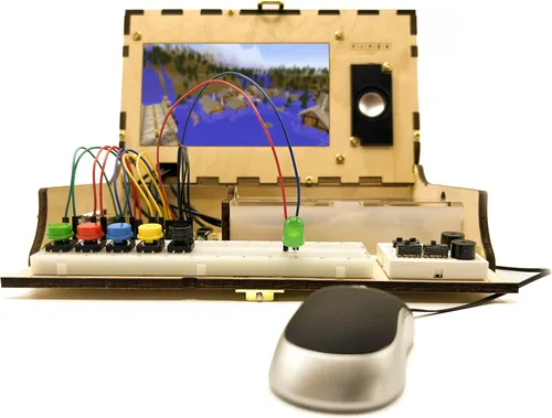 Vista 7 de Piper Kit de computadora: galardonado, aprendizaje STEAM, con Raspberry Pi, codificación de arrastrar y soltar, StoryMode, juegos, Python