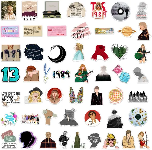 Vista 3 de XUDAKAIXIN Taylor Friendship Bracelets Lover Fearless Anti Hero Folklore Speak Now 1989 Reputation Friendship Evermore Debut TS Bracelets 12 Pcs