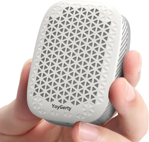 Vista 8 de Wearable Bluetooth Speaker, IPX7 Waterproof Clip-on Mini Speakers Negro