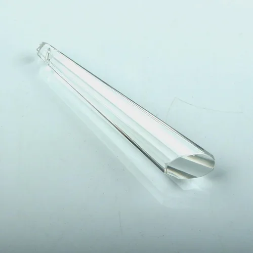 Vista 5 de Sun Cling® Prismas de cristal de carámbano de pierna de buey de 3.937 in, paquete de 10
